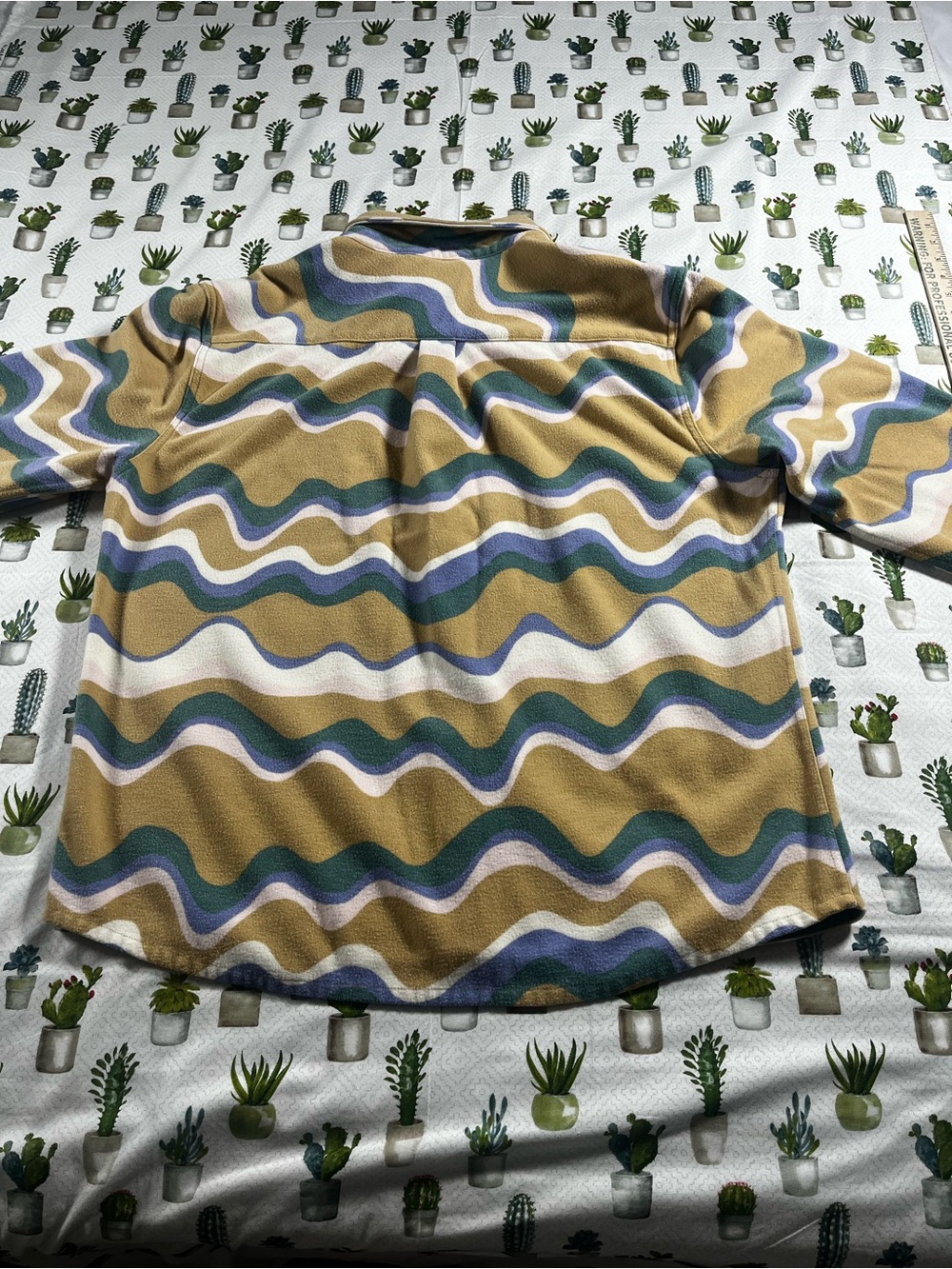 Chubbies Men’s “The Wiggle” LS Flannel Overshirt Button Up Size Large - Picture 9 of 16